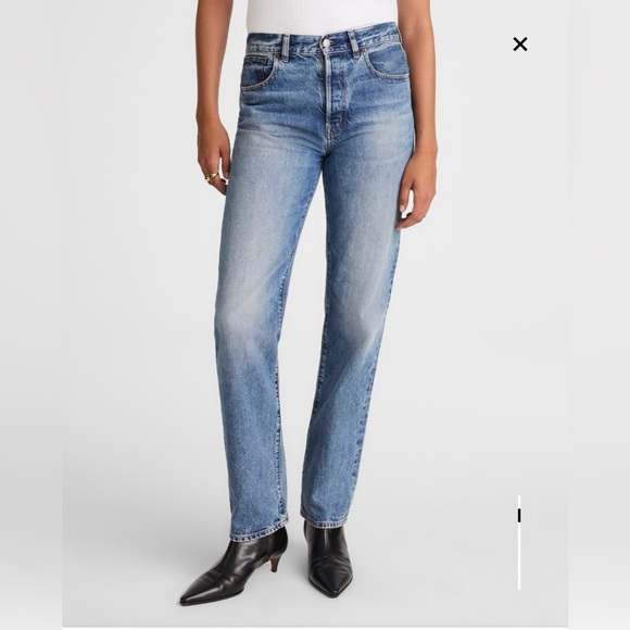 Madewell The Longline Straight Jean - Picture 2 of 12